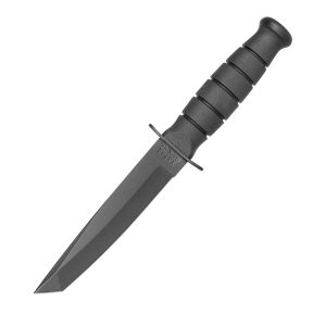 Ka-Bar - Nóż wojskowy Short Tanto - Czarny - 1254-1