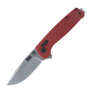 SOG - Nóż składany Terminus XR G10 - Czerwony - TM1023-BX-1