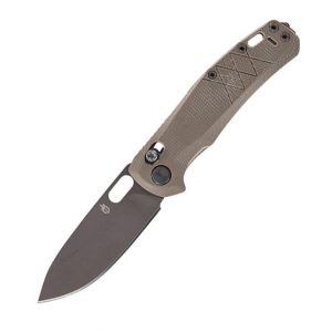 Gerber - Nóż składany Scout - 440A - PVD - Micarta - Brązowy - 1064583-1