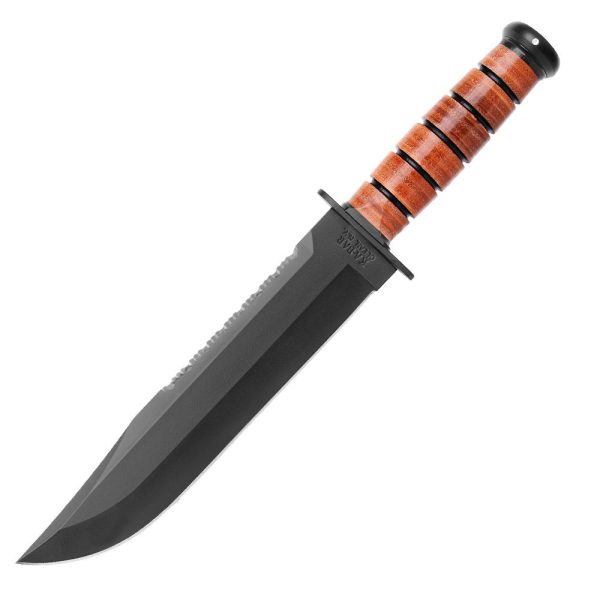 Ka-Bar - Nóz survivalowy Big Brother - Skóra - Brązowy - 2217-1