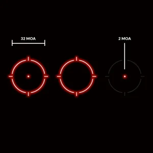 Holosun Kolimator otwarty HS507C X3 MRS Red Solar Panel Czarny HS507C X3 RD 48370 9