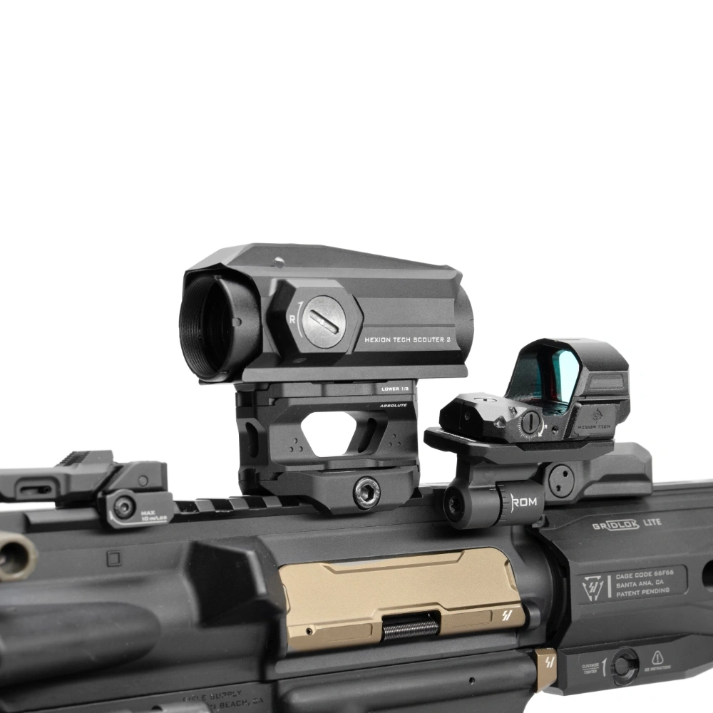 Obrotowy montaż do kolimatora na szynę Picatinny Strike Industries Rotatable Optic Mount - SI-ROM 8 Strike Industries Obrotowy montaz do kolimatora na szyne Picatinny Rotatable Optic Mount SI ROM 48496 2