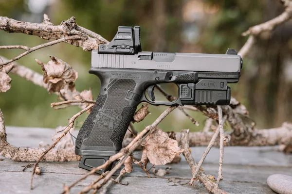 Glock Brazil lvl 3. Przykład modyfikacji Glocka 17 Gen 3 46 Glock Gen3 modyfikacje level III 2