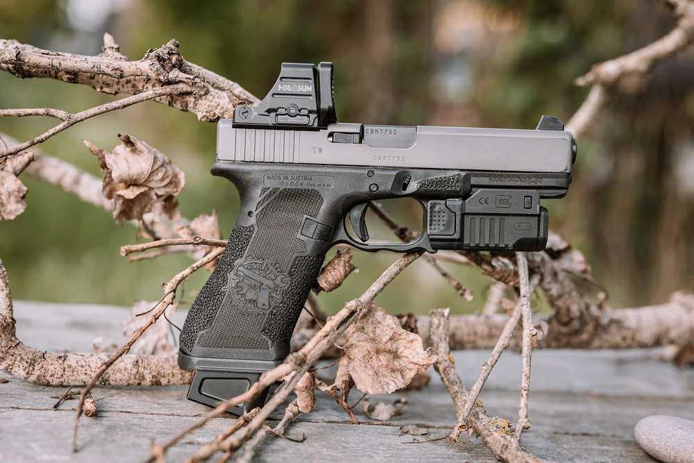 Glock Brazil lvl 3. Przykład modyfikacji Glocka 17 Gen 3 53 Glock Gen3 modyfikacje level III 2