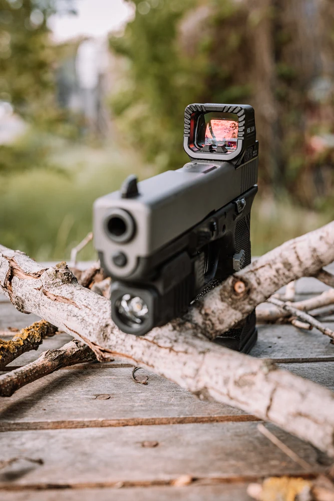 Glock Brazil lvl 3. Przykład modyfikacji Glocka 17 Gen 3 51 Glock Gen3 modyfikacje level III 5