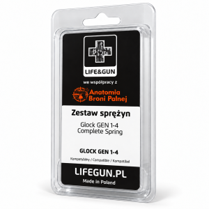 Kompletny Zestaw Sprężyn Tuningowych GLOCK Gen 1 4 (Complete Spring Kit)