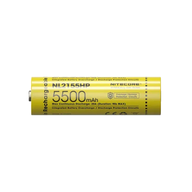 Akumulator litowo-jonowy NITECORE NL2155HP - 5500 mAh 2 Akumulator litowo-jonowy NITECORE NL2155HP - 5500 mAh-2