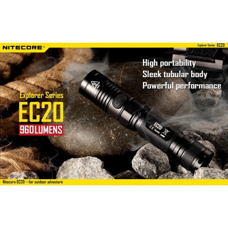 Latarka Nitecore EC20 Explorer 960 Lumenów 5 Latarka Nitecore EC20 Explorer 960 Lumenów-5