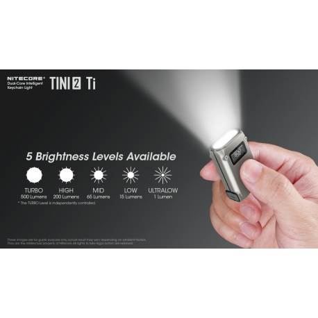 Latarka Nitecore TINI2 Ti 19 Latarka Nitecore TINI2 Ti-19