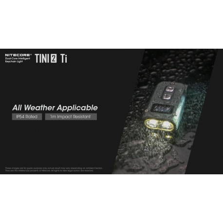 Latarka Nitecore TINI2 Ti 25 Latarka Nitecore TINI2 Ti-25