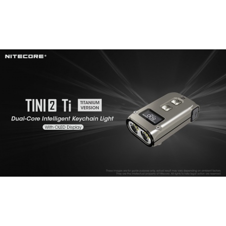 Latarka Nitecore TINI2 Ti 6 Latarka Nitecore TINI2 Ti-6