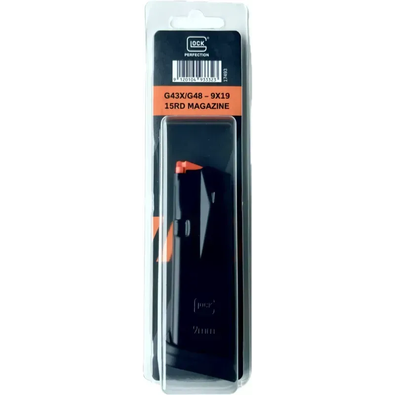 Magazynek do Glocka 43X/G48 9x19 15-nabojowy Orange (17493) 1 Magazynek do Glocka 43X/G48 9x19 15-nabojowy Orange (17493)-1