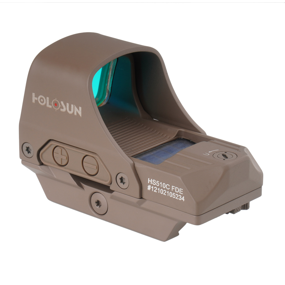 Holosun - Kolimator Open Reflex HS510C Multi Reticle - Solar Panel - FDE - HS510C-FDE-R 3 Zdjęcie 2 — SPC-17618