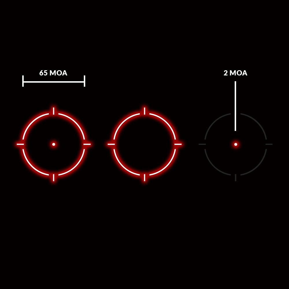 Holosun - Kolimator Open Reflex HS510C Multi Reticle - Solar Panel - FDE - HS510C-FDE-R 7 Zdjęcie 8 — SPC-17618