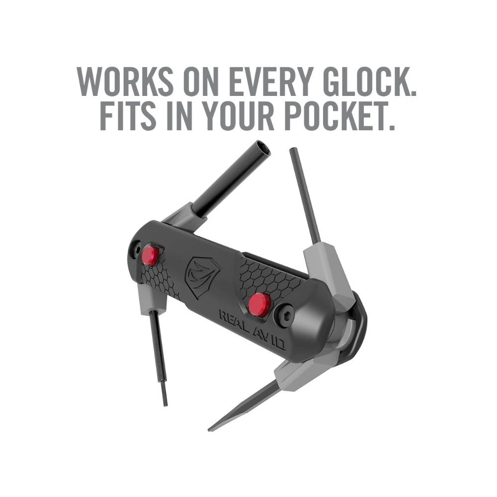 Real Avid - Przyrząd 4-in-1 Tool do pistoletów Glock - Czarny - AVGLOCK41 4 Zdjęcie 4 — SPC-28081