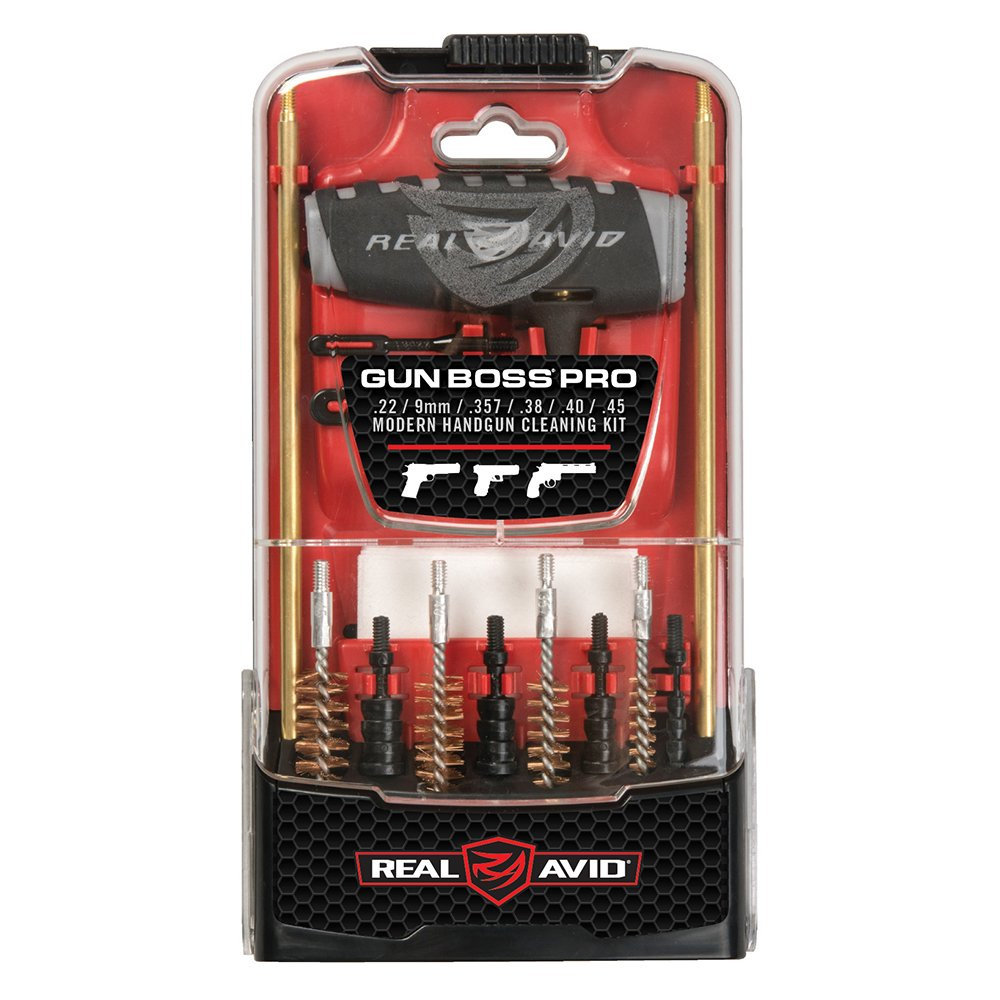 Real Avid - Zestaw do czyszczenia broni Gun Boss® Pro - Handgun Cleaning Kit - AVGBPRO-P 25 Zdjęcie 27 — SPC-28114