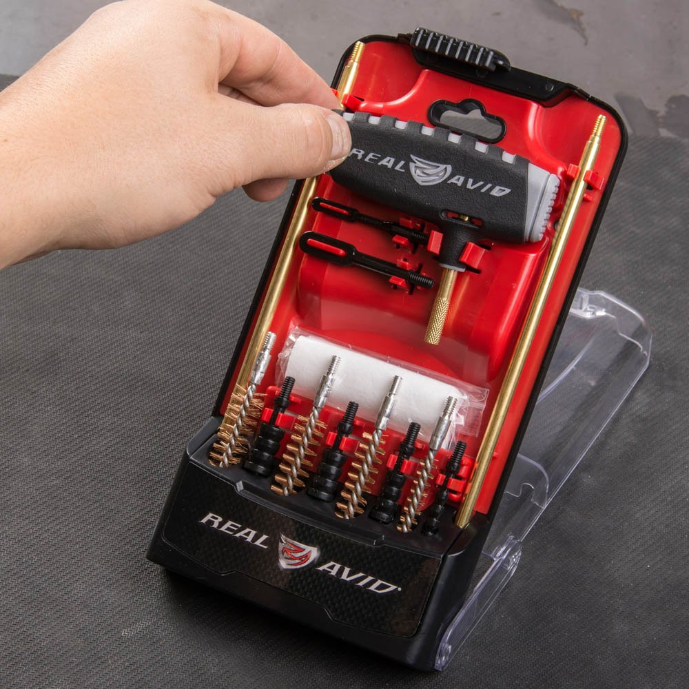 Real Avid - Zestaw do czyszczenia broni Gun Boss® Pro - Handgun Cleaning Kit - AVGBPRO-P 5 Zdjęcie 6 — SPC-28114