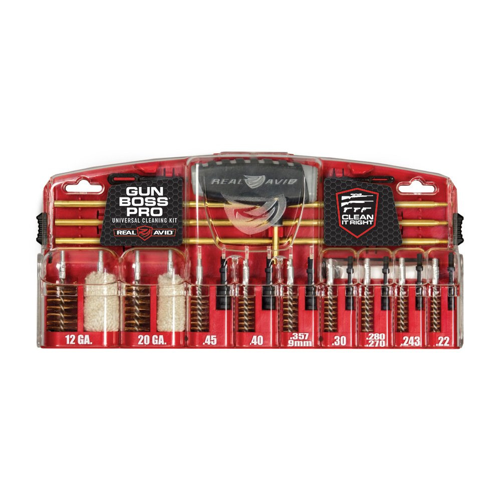 Real Avid - Zestaw do czyszczenia broni Gun Boss® Pro - Universal Cleaning Kit - AVGBPRO-U 28 Zdjęcie 29 — SPC-28116