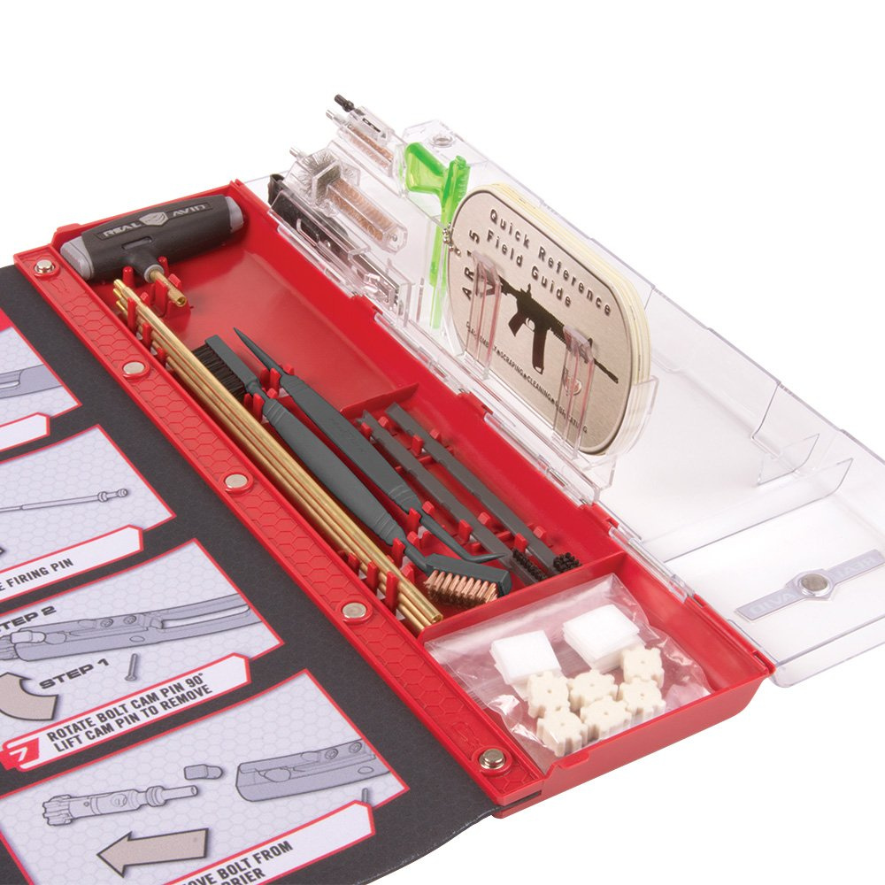 Real Avid - Mata rusznikarska z zestawem narzędzi Master Cleaning Station™ - AR-15 - AVMCS-AR 6 Zdjęcie 7 — SPC-28117