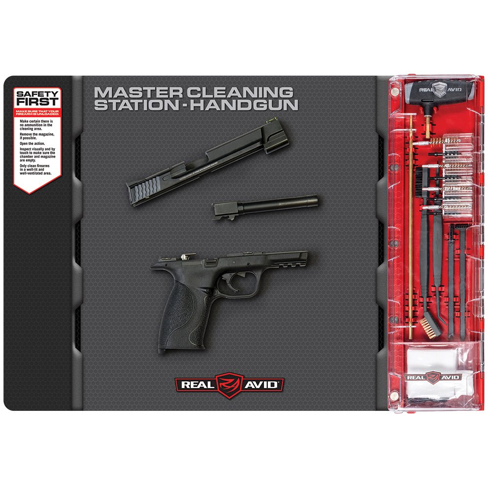 Real Avid - Mata rusznikarska Master Cleaning Station™ - Handgun - AVMCS-P 3 Zdjęcie 2 — SPC-28118