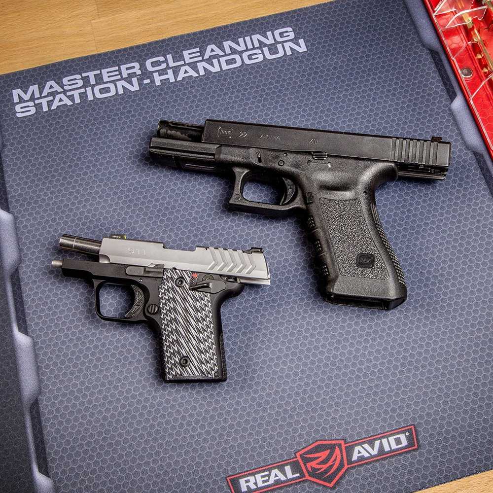 Real Avid - Mata rusznikarska Master Cleaning Station™ - Handgun - AVMCS-P 8 Zdjęcie 9 — SPC-28118