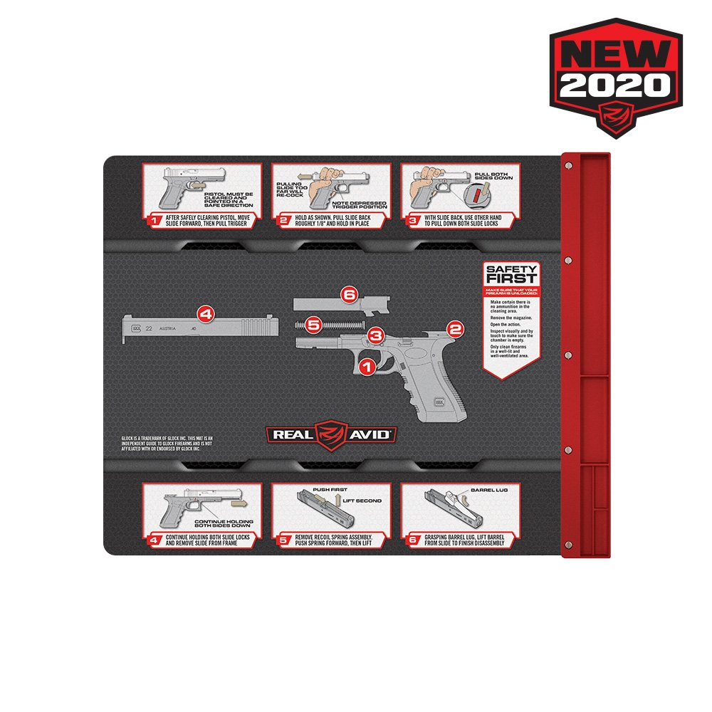 Real Avid - Mata do czyszczenia Glock Smart Mat® - AVGLOCKSM 6 Zdjęcie 5 — SPC-28121