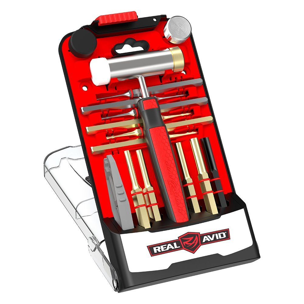 Real Avid - Zestaw narzędzi Accu-Punch Hammer with Brass & Steel Pin Punch Set - AVHPS-B 11 Zdjęcie 10 — SPC-32900