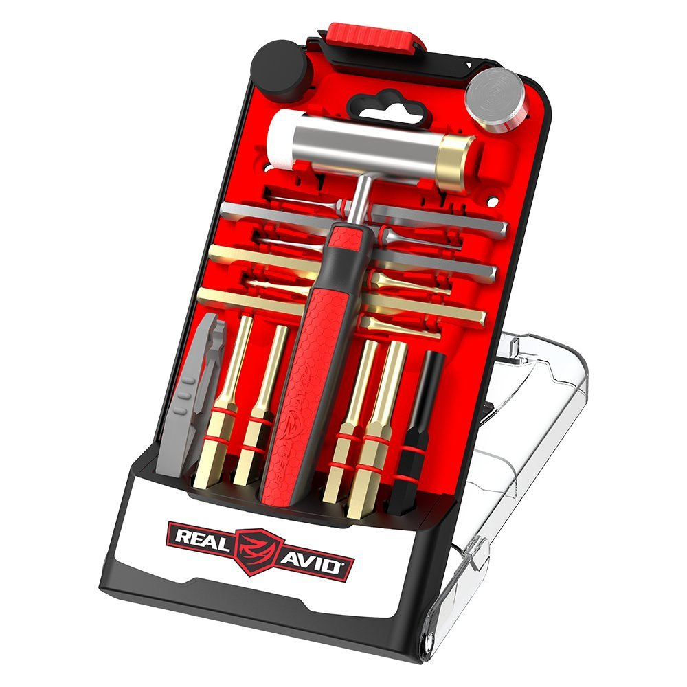Real Avid - Zestaw narzędzi Accu-Punch Hammer with Brass & Steel Pin Punch Set - AVHPS-B 10 Zdjęcie 9 — SPC-32900