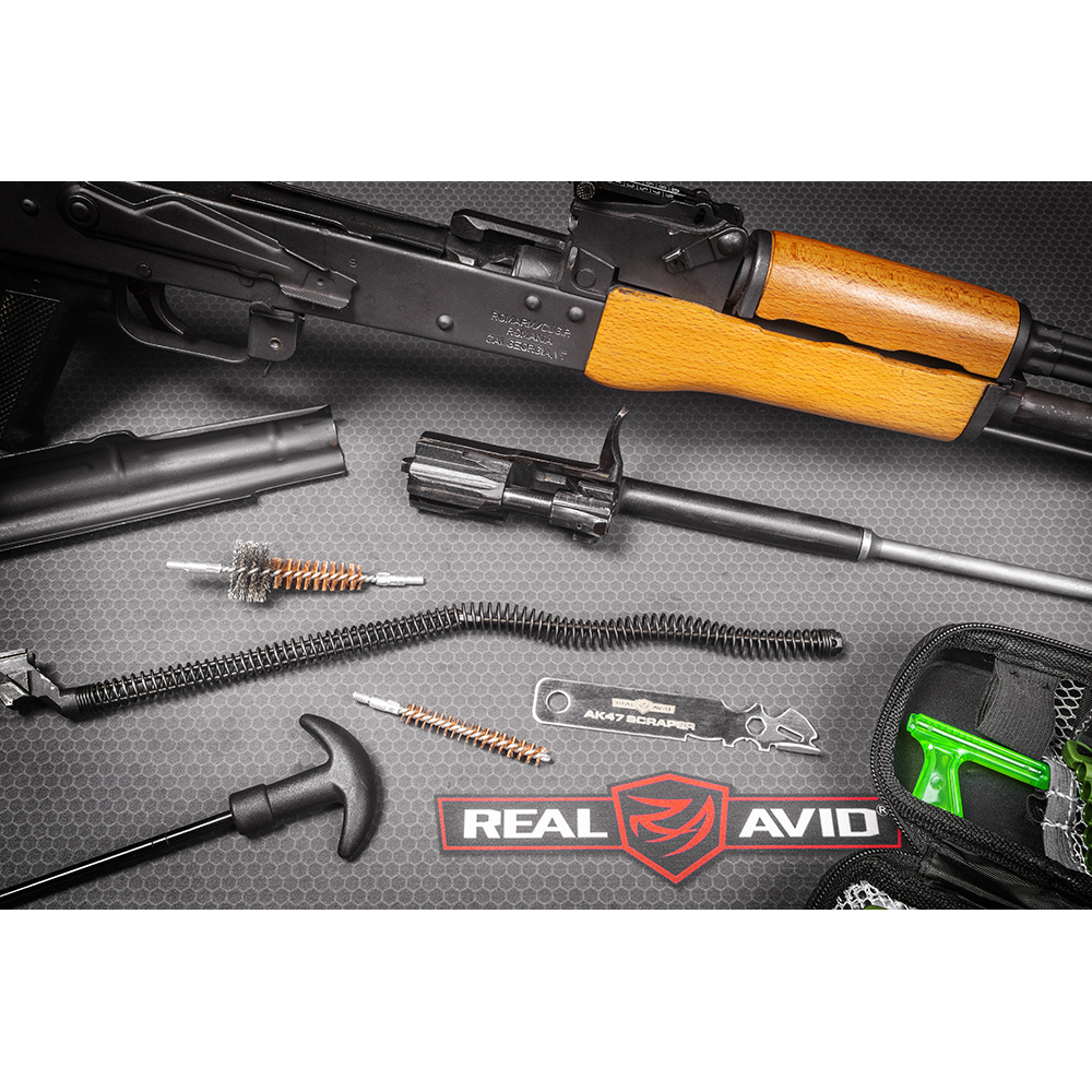 Real Avid - Zestaw do czyszczenia broni Gun Boss® - AK47 - platforma AK - 16 elementów - AVGCKAK47 26 Zdjęcie 29 — SPC-41775