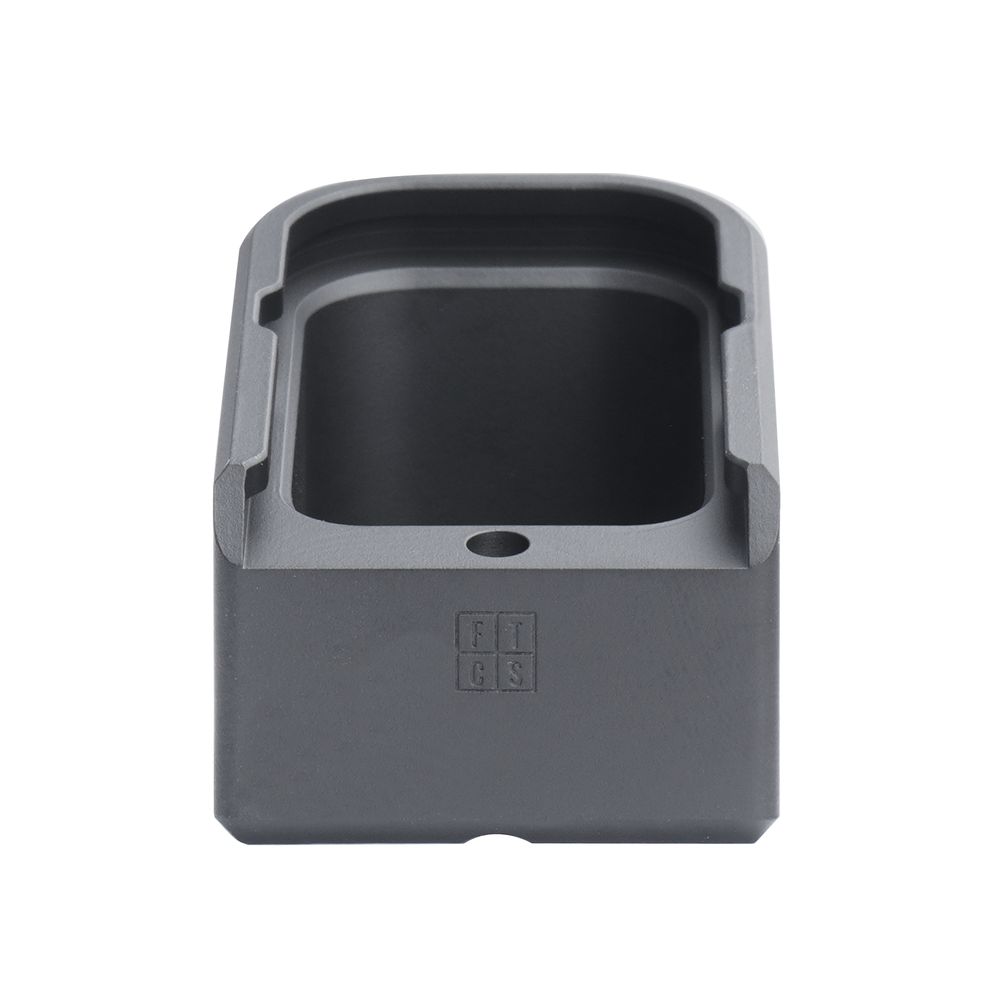 Powiększona stopka magazynka FTCS do Glocka +3 naboje - Graphite Black H-146 3 Zdjęcie 3 — SPC-45951