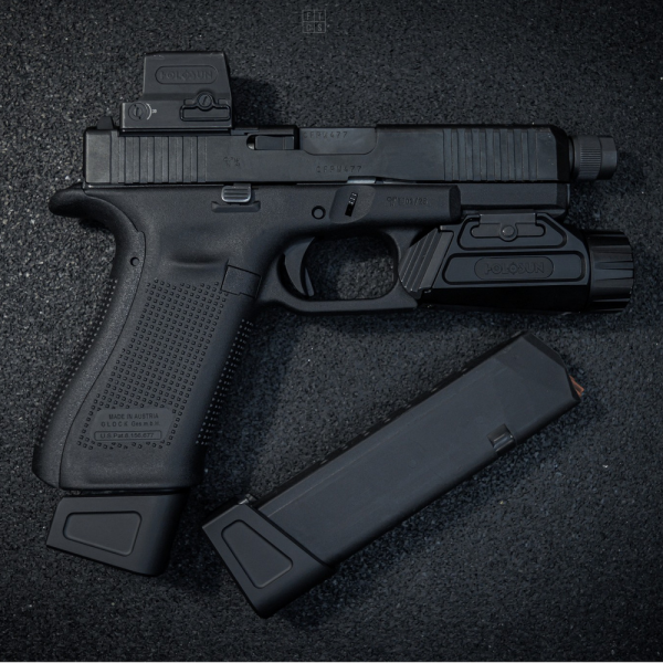 Glock Brazil lvl 3. Przykład modyfikacji Glocka 17 Gen 3 36 Zdjęcie 6 — SPC-45951