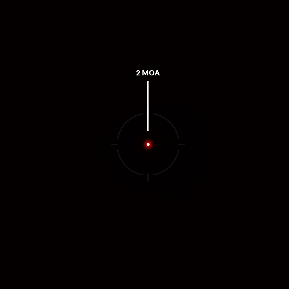 Holosun - Kolimator zamknięty ARO CORE - Red Dot 2 MOA - Czarny - ARO-CORE-RD2 9 Zdjęcie 9 — SPC-47090