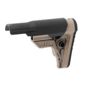 UTG Pro - Kolba Mil-Spec AR15 Ops Ready S4 - Gniazdo QD - Polimer - FDE - RBUS4DMS-1