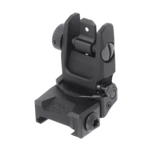 UTG - Składany przeziernik Rear Sight Flip-Up - Picatinny - Aluminium - Czarny - TLURS55-1