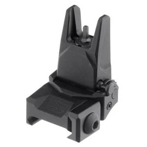 UTG - Składana muszka na Front Sight Flip-Up - Picatinny - Aluminium - Czarny - TLUFS55-1