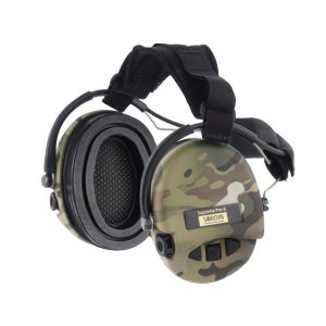 Sordin - Aktywne ochronniki słuchu Supreme Pro-X - Nakarkowe - Żelowe wkładki - Camo - 76302-X-06-G-S-1
