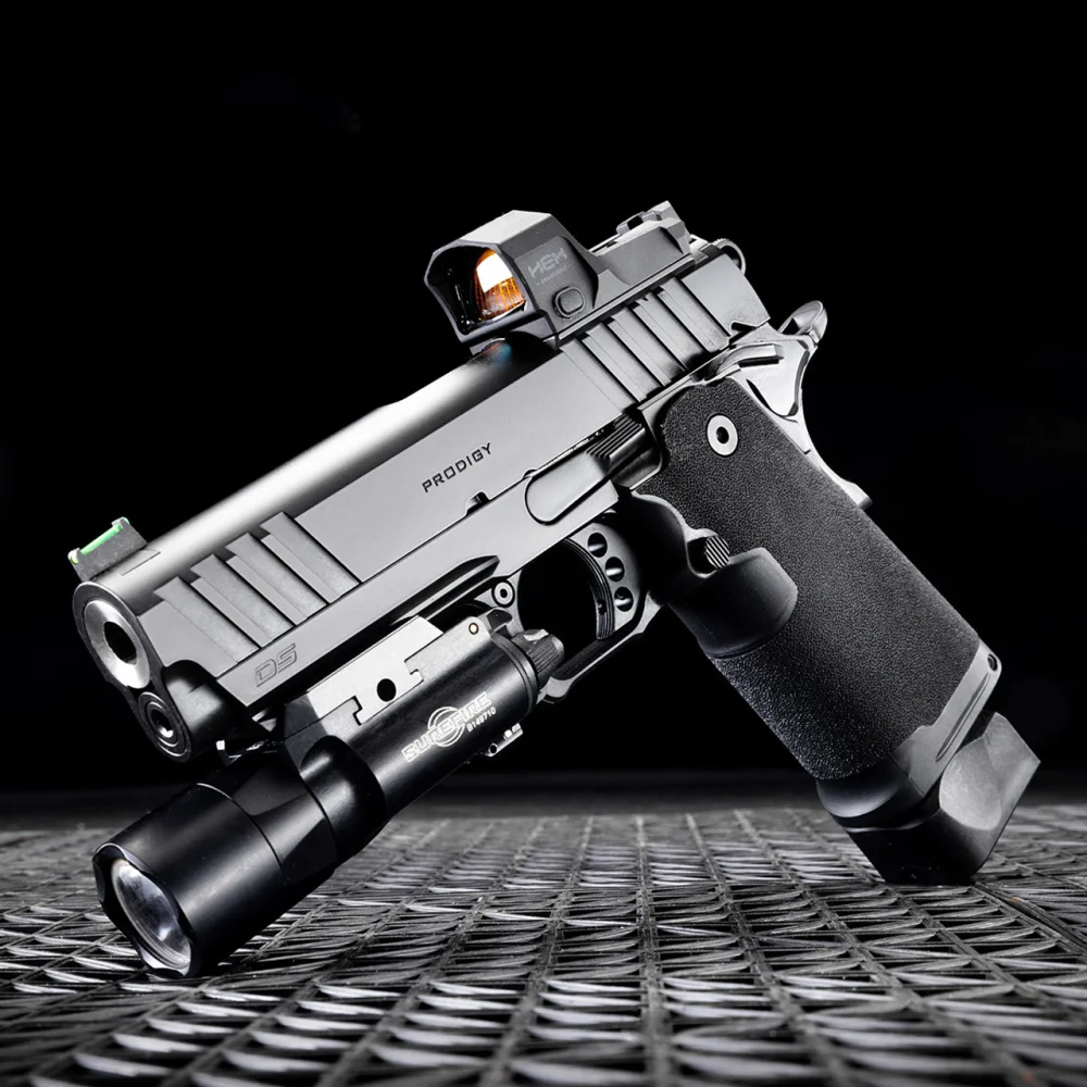 Płytka montażowa Springfield Armory AOS do 1911 Prodigy, RMR/SRO 3 Płytka montażowa pod kolimator do pistoletu 1911 Prodigy oraz innych modeli 1911 – Trijicon RMR / SRO, Holosun 407c; Springfield Armory