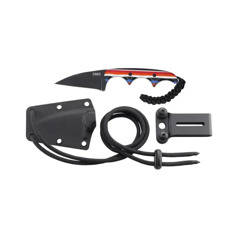 Nóż stały CRKT Minimalist Wharncliffe ze stali D2 4 Nóż CRKT 2385G Minimalist Wharncliffe-4