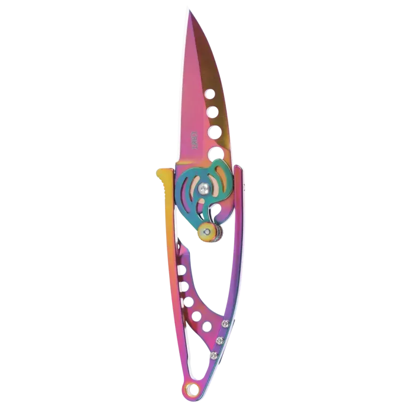 Nóż składany CRKT Snap Lock 5102P ze stali 420J2 TiN 1 Nóż CRKT 5102P Snap Lock-1