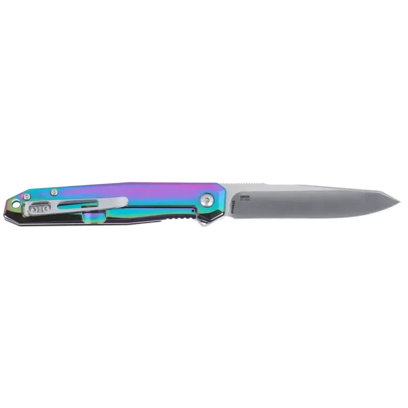 Nóż składany CRKT Facet z ostrzem ze stali 12C27 5 Nóż CRKT K230PXP Facet Iridecent-5
