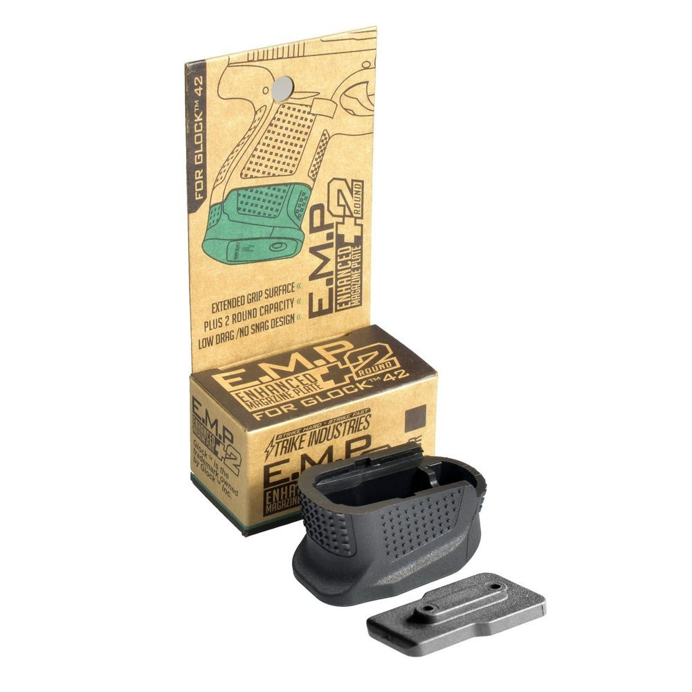 Strike Industries - Enhanced Magazine Plate - Glock 42 - EMP-G42 BLK 7 Zdjęcie 8 — SPC-16973