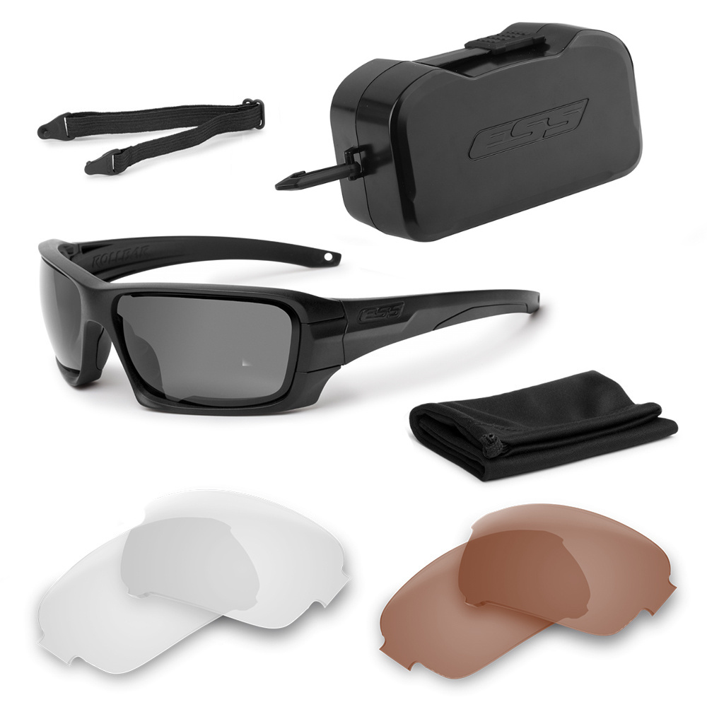 ESS - Rollbar Tactical Subdued Logo Kit - Czarne - Clear / Smoke Gray - EE9018-05 2 Zdjęcie 1 — SPC-17072