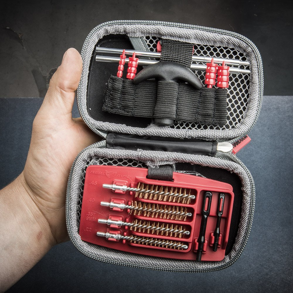 Real Avid - Zestaw do czyszczenia broni Gun Boss® - Handgun Cleaning Kit - AVGCK310-P 4 Zdjęcie 5 — SPC-28108