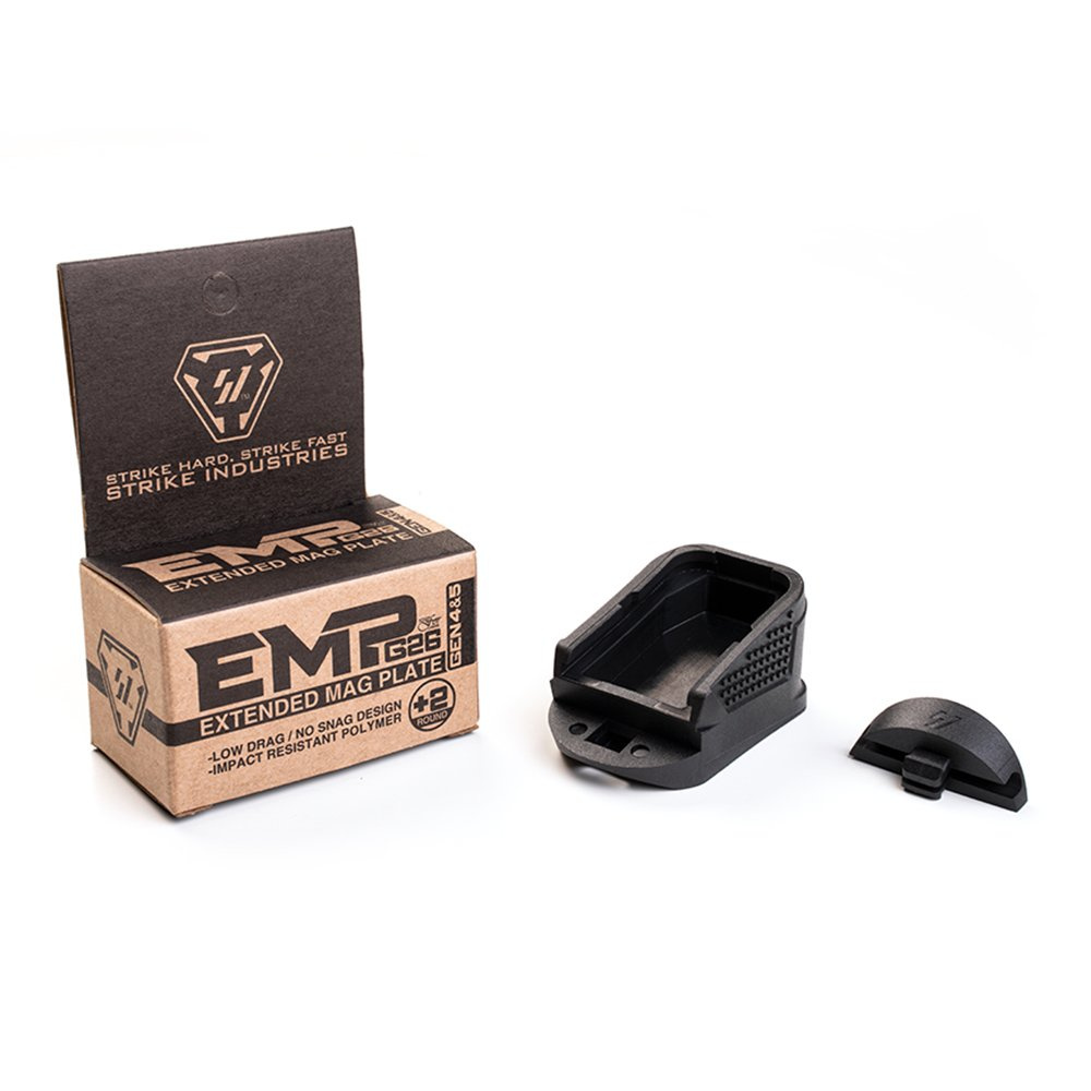 Strike Industries - Stopka magazynka Extended Magazine Plate do Glock 26/27/33 Gen 4&5 - SI-EMP-G26-GEN4&5 7 Zdjęcie 12 — SPC-28958