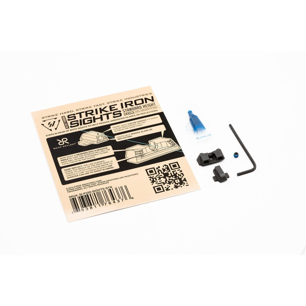 Strike Industries - Przyrządy celownicze Strike Iron Sights - Sig Sauer P320 - Stan 9 Zdjęcie 8 — SPC-32711