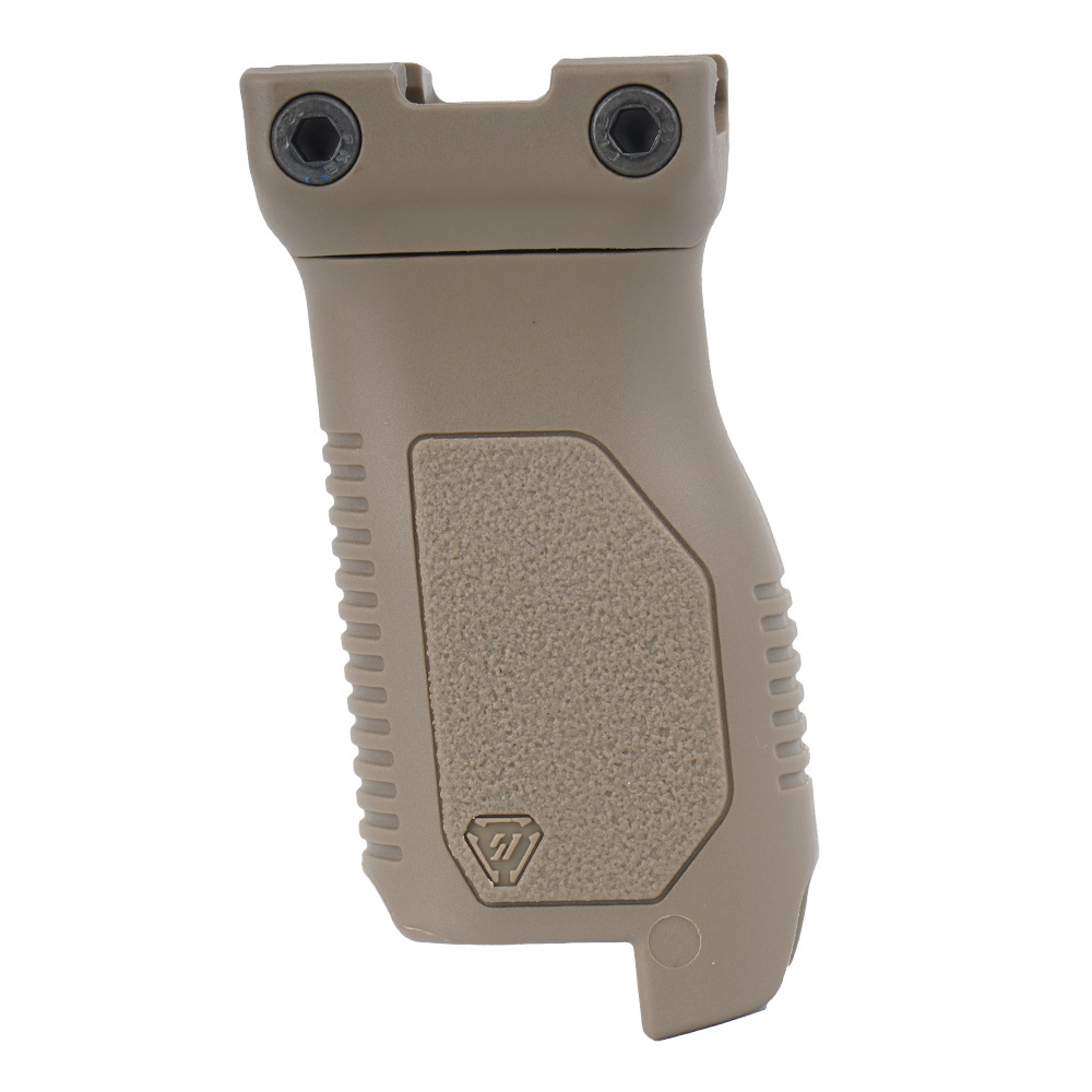 Strike Industries - Chwyt Picatinny Angled Vertical Grip - Long - FDE - SI-AR-CMAG-RAIL-L-FDE 2 Zdjęcie 2 — SPC-33659