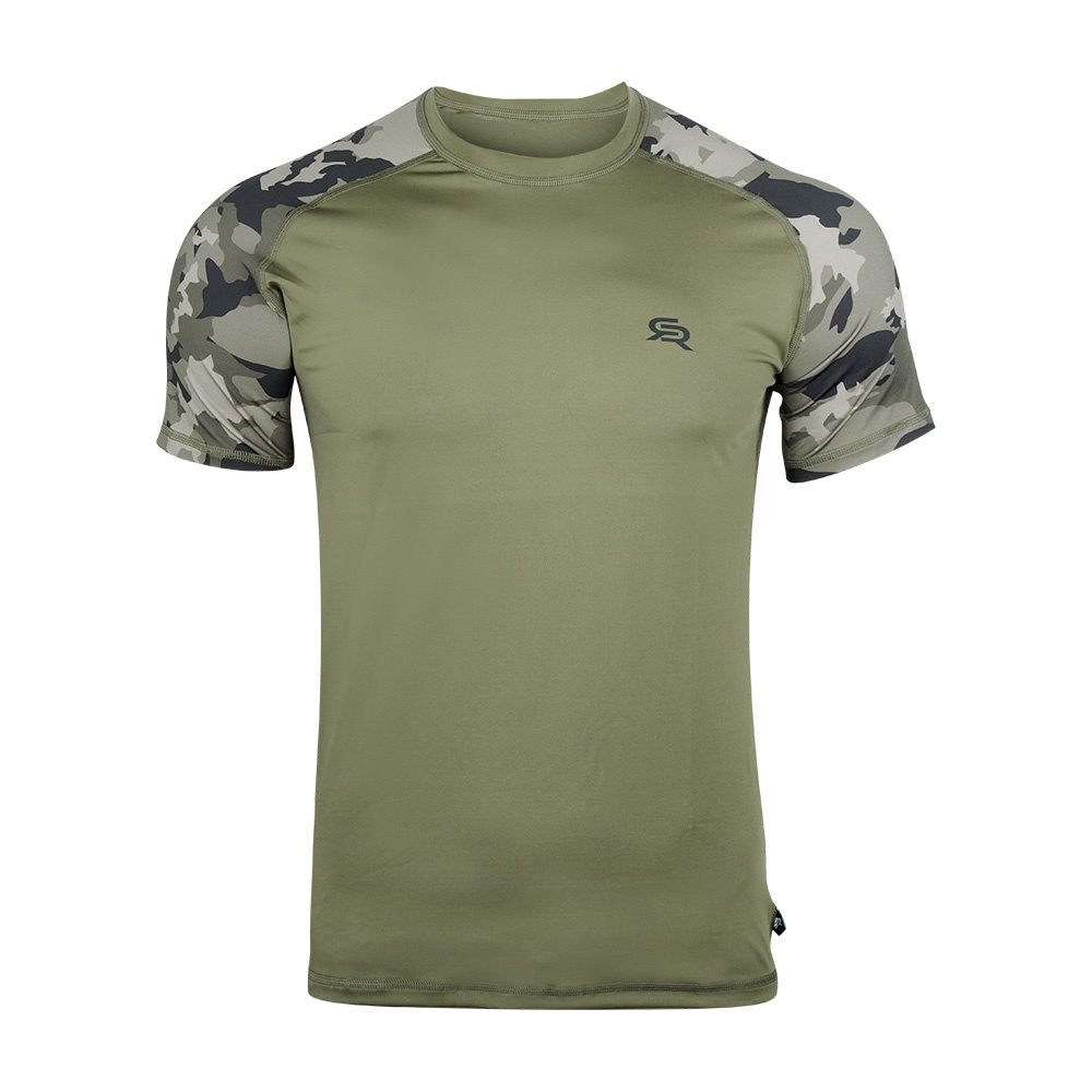 Rough Radical - Koszulka termoaktywna Furious Army - Khaki / Moro 3 Zdjęcie 3 — SPC-34925