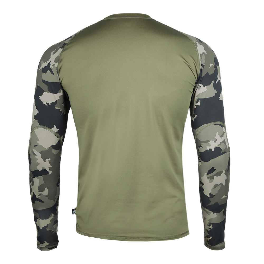 Rough Radical - Koszulka termoaktywna Furious Army - Długi rękaw - Khaki 3 Zdjęcie 3 — SPC-34926