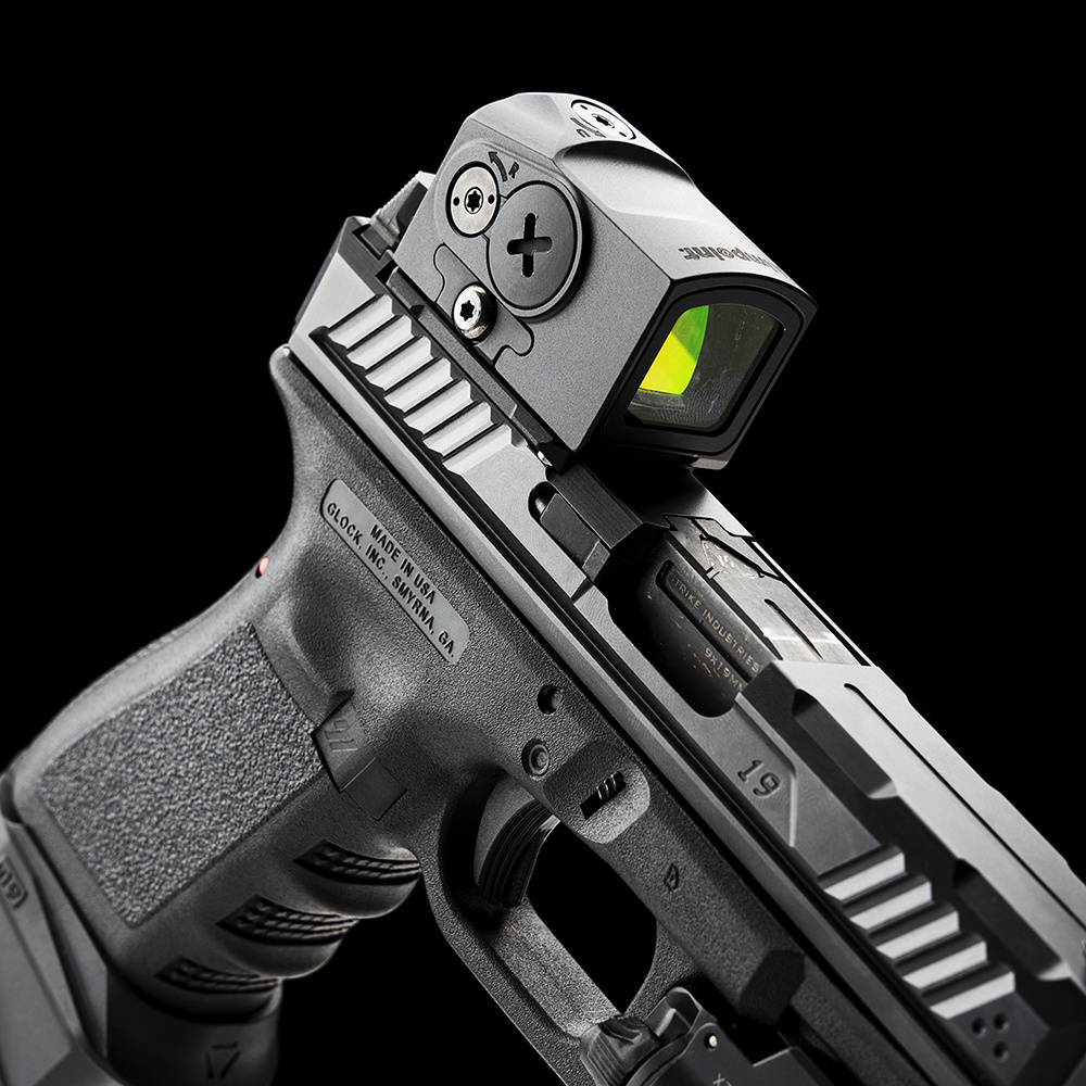 Strike Industries - Płytka montażu celownika Strike RMR to ACRO - Glock RMR - Czarny - SI-ACRO-RMR 20 Zdjęcie 20 — SPC-41794
