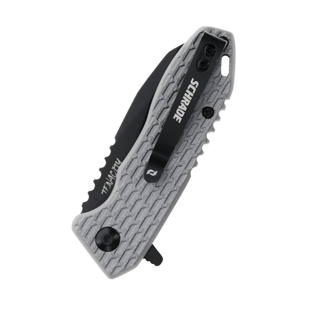 Schrade - Nóż składany Tenacity - Szary - 1159313 2 Zdjęcie 2 — SPC-42563